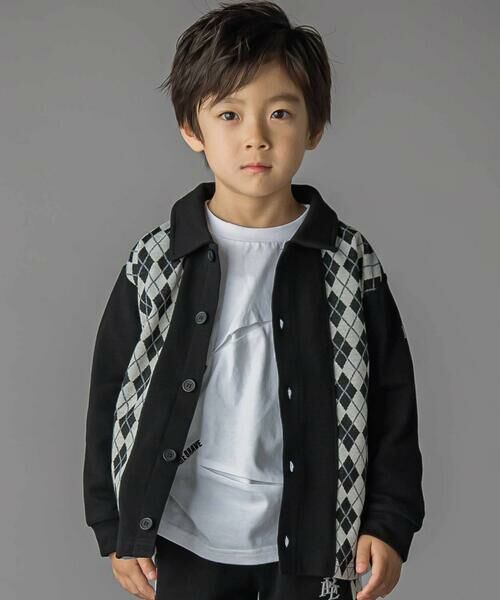 BeBe Petits Pois Vert/xx v` | F[ yzA[KC+ѐ؂ւݕtJ[fBK(95~150cm) ubNn 110cm