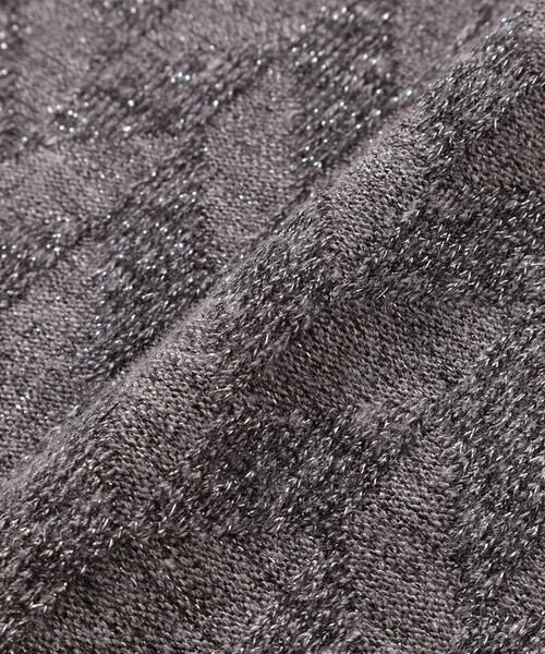 BeBe Petits Pois Vert / ベベ プチ ポワ ヴェール テーラードジャケット | ヘリンボーンラメニットカーディガン(95~150cm) | 詳細18