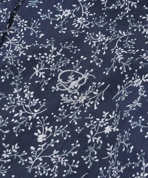 BeBe Petits Pois Vert / ベベ プチ ポワ ヴェール シャツ・ブラウス | スカラップ襟ブロード花柄シャツ(110~150cm) | 詳細10