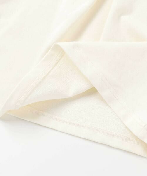 BeBe Petits Pois Vert / ベベ プチ ポワ ヴェール スウェット | 花ストレッチフロントプリーツAライントレーナー(95~160cm) | 詳細9