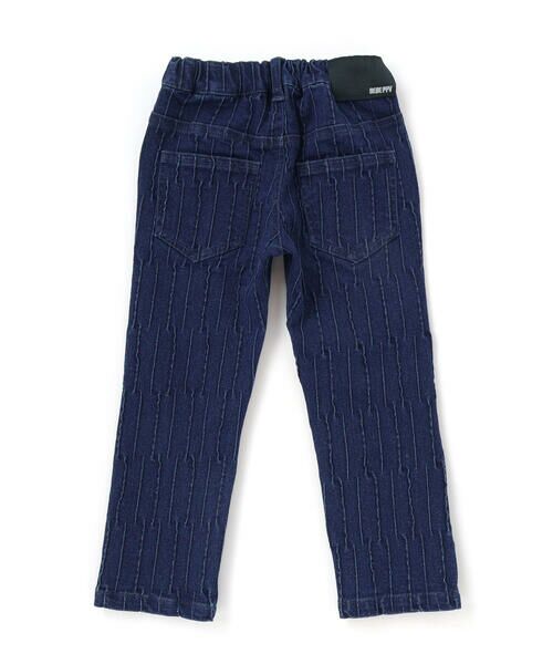 BeBe Petits Pois Vert / ベベ プチ ポワ ヴェール チノ・ワークパンツ | タック加工ストレッチデニム(95~160cm) | 詳細17