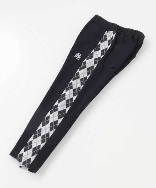 BeBe Petits Pois Vert / ベベ プチ ポワ ヴェール チノ・ワークパンツ | 【お揃い】アーガイル+裏毛切り替えパンツ(95~160cm) | 詳細10