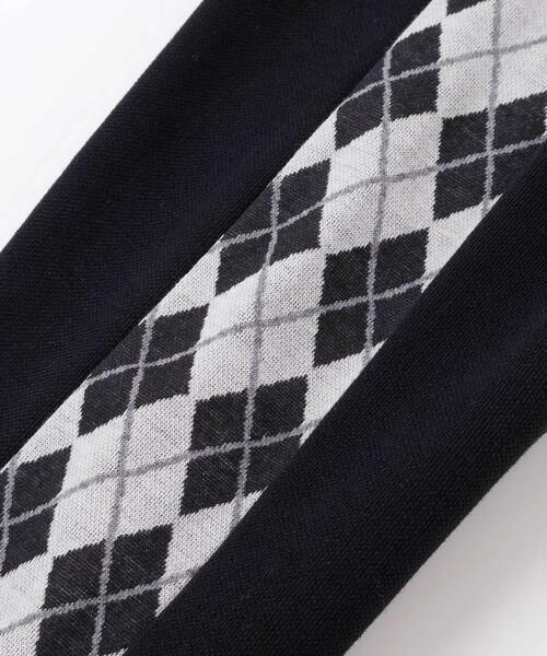 BeBe Petits Pois Vert / ベベ プチ ポワ ヴェール チノ・ワークパンツ | 【お揃い】アーガイル+裏毛切り替えパンツ(95~160cm) | 詳細11