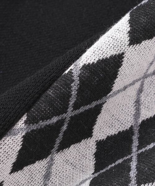 BeBe Petits Pois Vert / ベベ プチ ポワ ヴェール チノ・ワークパンツ | 【お揃い】アーガイル+裏毛切り替えパンツ(95~160cm) | 詳細14