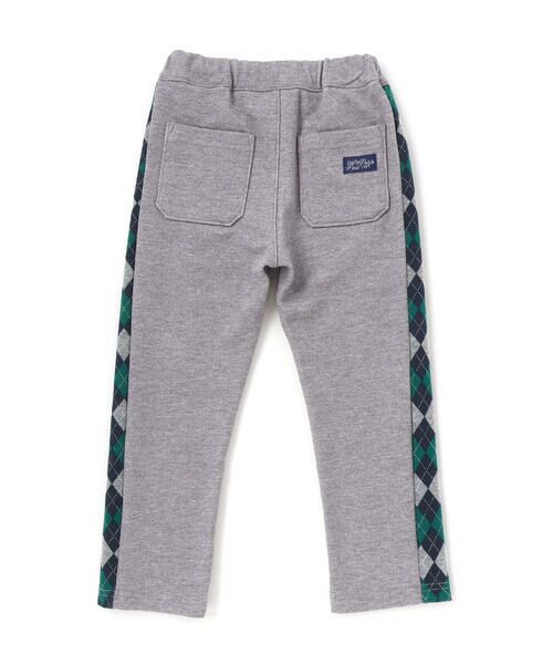 BeBe Petits Pois Vert / ベベ プチ ポワ ヴェール チノ・ワークパンツ | 【お揃い】アーガイル+裏毛切り替えパンツ(95~160cm) | 詳細19
