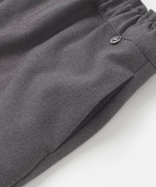 BeBe Petits Pois Vert / ベベ プチ ポワ ヴェール ミニ・ひざ丈スカート | センタープリーツラメオーガンジー切り替えスカート(100~160cm) | 詳細9