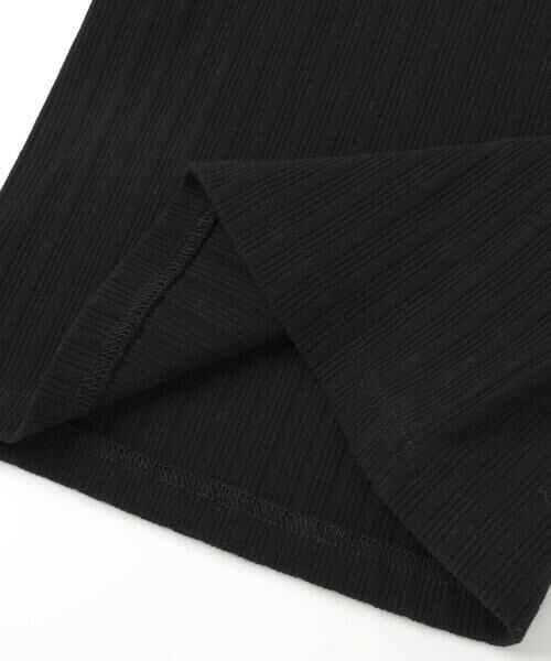 BeBe Petits Pois Vert / ベベ プチ ポワ ヴェール Tシャツ | フリル袖リブロングTシャツ(95~150cm) | 詳細13