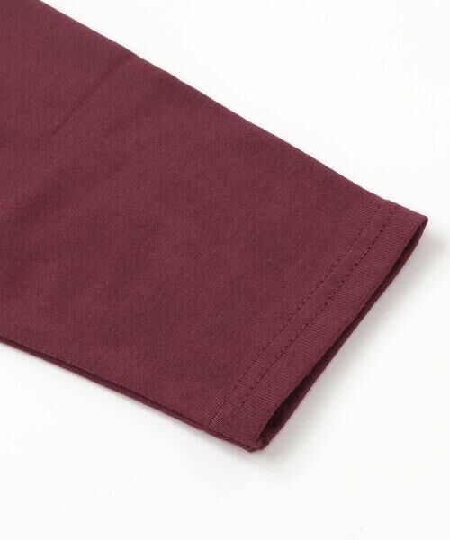 BeBe Petits Pois Vert / ベベ プチ ポワ ヴェール Tシャツ | タックプリーツ刺しゅうロングTシャツ(95~160cm) | 詳細13