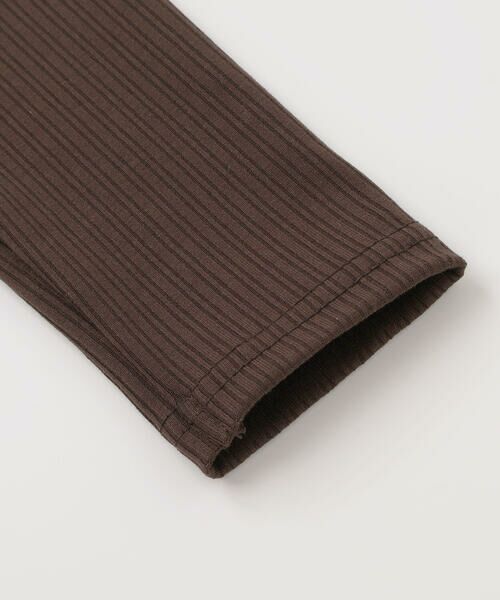 BeBe Petits Pois Vert / ベベ プチ ポワ ヴェール セットアップ | 【店舗限定】花柄コールテンジャンパースカート+長袖リブトップスセット(95~150cm) | 詳細13