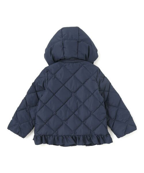 BeBe Petits Pois Vert / ベベ プチ ポワ ヴェール テーラードジャケット | 【店舗限定】タフタフリルキルトダウンジャケット(95~160cm) | 詳細8