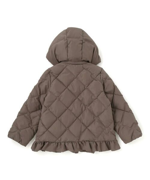 BeBe Petits Pois Vert / ベベ プチ ポワ ヴェール テーラードジャケット | 【店舗限定】タフタフリルキルトダウンジャケット(95~160cm) | 詳細23