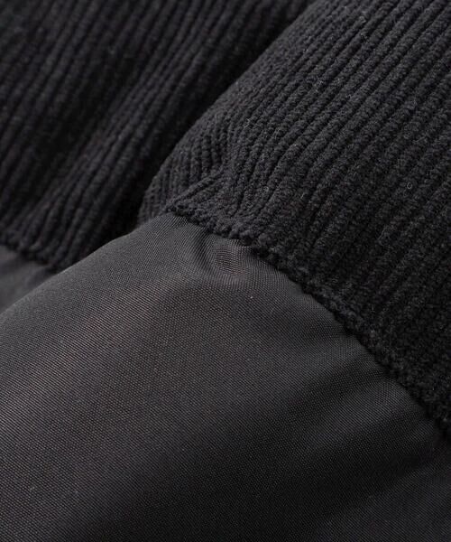 BeBe Petits Pois Vert / ベベ プチ ポワ ヴェール テーラードジャケット | 【店舗限定】タフタコールテン切り替えダウンジャケット(95~150cm) | 詳細14