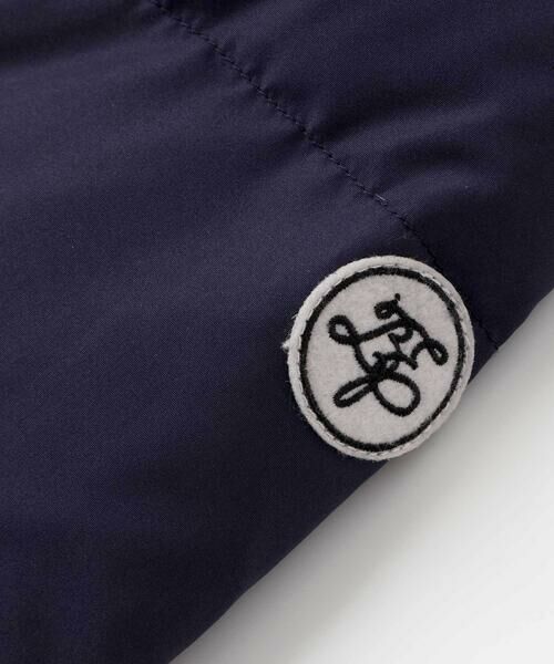 BeBe Petits Pois Vert / ベベ プチ ポワ ヴェール テーラードジャケット | 【店舗限定】タフタコールテン切り替えダウンジャケット(95~150cm) | 詳細20