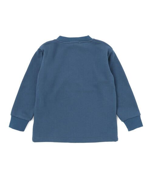 BeBe Petits Pois Vert / ベベ プチ ポワ ヴェール スウェット | 【店舗限定】ハーフジッププルオーバー(95~150cm) | 詳細4