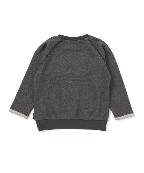 BeBe Petits Pois Vert / ベベ プチ ポワ ヴェール スウェット | 【店舗限定】サガラワッペンラグラントレーナー(95~160cm) | 詳細6