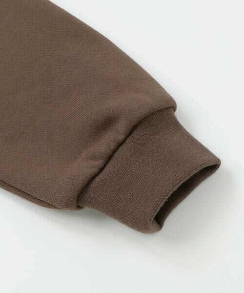 BeBe Petits Pois Vert / ベベ プチ ポワ ヴェール スウェット | 【店舗限定】ツイードパッチワーク刺しゅうペプラムトレーナー(95~160cm) | 詳細11