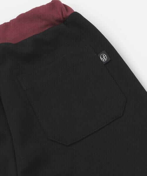 BeBe Petits Pois Vert / ベベ プチ ポワ ヴェール チノ・ワークパンツ | 【店舗限定】ポンチロゴライン切り替えパンツ(95~160cm) | 詳細11