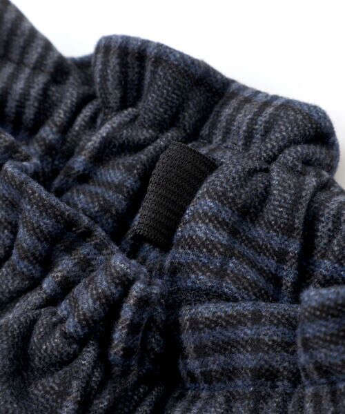 BeBe Petits Pois Vert / ベベ プチ ポワ ヴェール ミニ・ひざ丈スカート | 【店舗限定】【お揃い】チェックジャガード切り替えスカート(100~150cm) | 詳細13