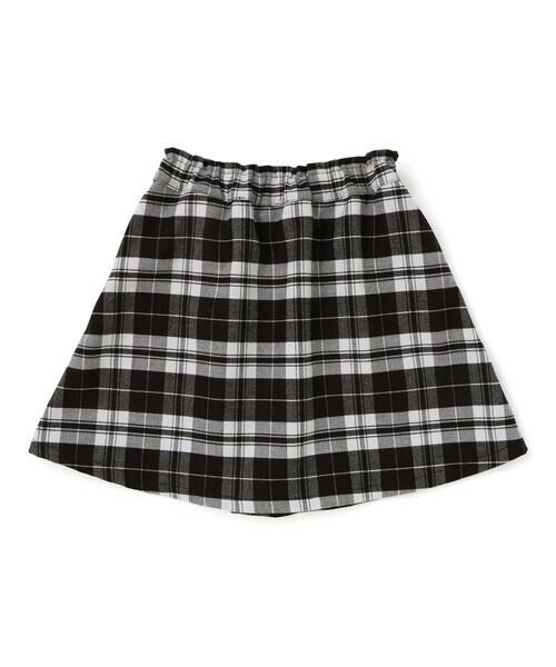 BeBe Petits Pois Vert / ベベ プチ ポワ ヴェール ミニ・ひざ丈スカート | 【店舗限定】【お揃い】センタータックチェックスカート(95~150cm) | 詳細7