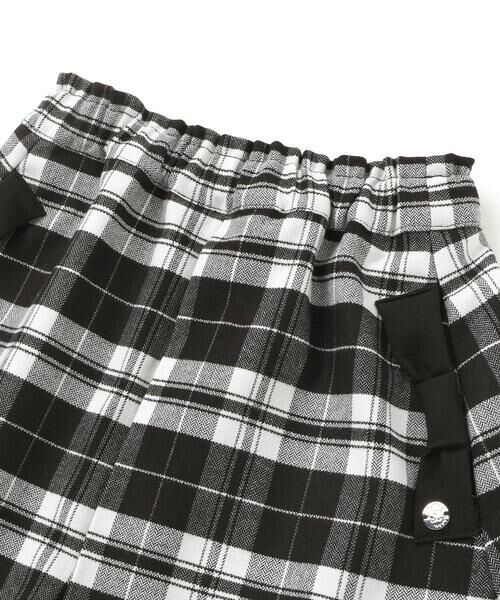 BeBe Petits Pois Vert / ベベ プチ ポワ ヴェール ミニ・ひざ丈スカート | 【店舗限定】【お揃い】センタータックチェックスカート(95~150cm) | 詳細8