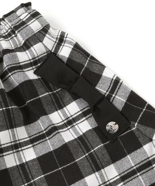 BeBe Petits Pois Vert / ベベ プチ ポワ ヴェール ミニ・ひざ丈スカート | 【店舗限定】【お揃い】センタータックチェックスカート(95~150cm) | 詳細9