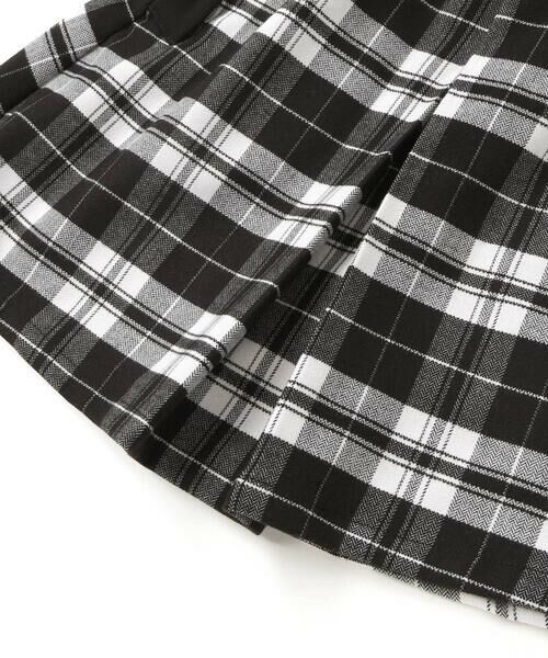 BeBe Petits Pois Vert / ベベ プチ ポワ ヴェール ミニ・ひざ丈スカート | 【店舗限定】【お揃い】センタータックチェックスカート(95~150cm) | 詳細11