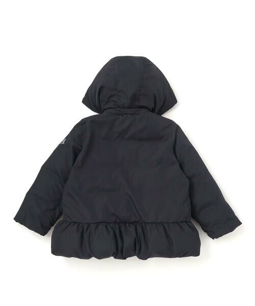 BeBe Petits Pois Vert / ベベ プチ ポワ ヴェール その他アウター | フリル襟スカラップタフタダウンコート(95~160cm) | 詳細25