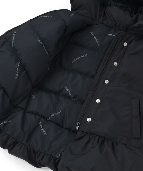 BeBe Petits Pois Vert / ベベ プチ ポワ ヴェール その他アウター | フリル襟スカラップタフタダウンコート(95~160cm) | 詳細27