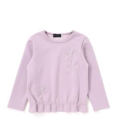 BeBe Petits Pois Vert / ベベ プチ ポワ ヴェール スウェット | ウエストギャザーちょうちょトレーナー(95~150cm)