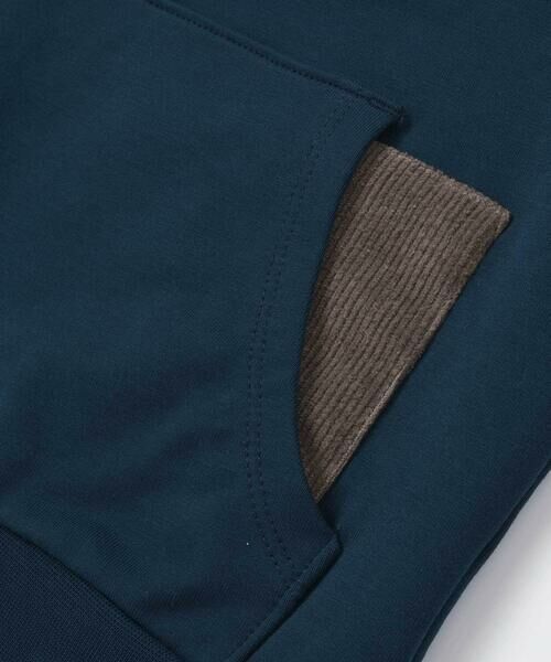 BeBe Petits Pois Vert / ベベ プチ ポワ ヴェール スウェット | エンブレム刺しゅう裏毛トレーナー(95~150cm) | 詳細7