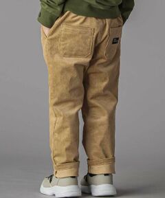 ウエストタブデザインコーデュロイロングパンツ(95~160cm)