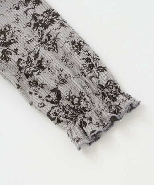 BeBe Petits Pois Vert / ベベ プチ ポワ ヴェール ミニ丈・ひざ丈ワンピース | 【店舗限定】花柄コールテンフリルワンピース(95~150cm) | 詳細11