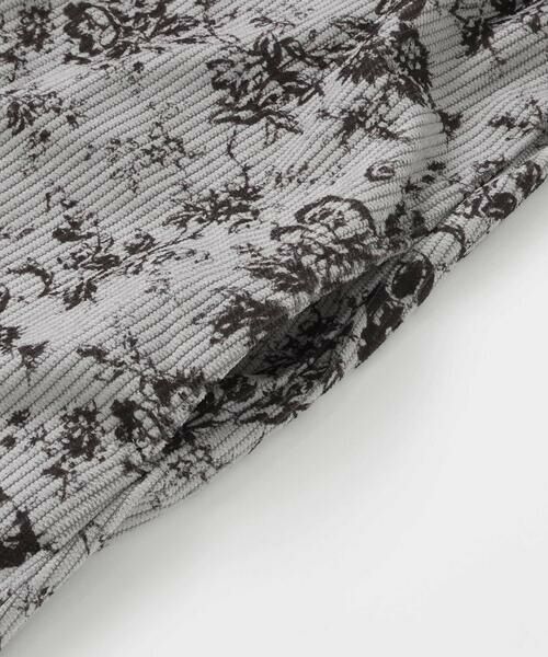 BeBe Petits Pois Vert / ベベ プチ ポワ ヴェール ミニ丈・ひざ丈ワンピース | 【店舗限定】花柄コールテンフリルワンピース(95~150cm) | 詳細12