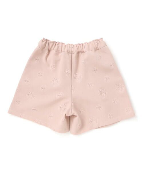 BeBe Petits Pois Vert / ベベ プチ ポワ ヴェール その他トップス | 【店舗限定】型押し花柄ベスト+ショートパンツセットアップ(95~150cm) | 詳細8