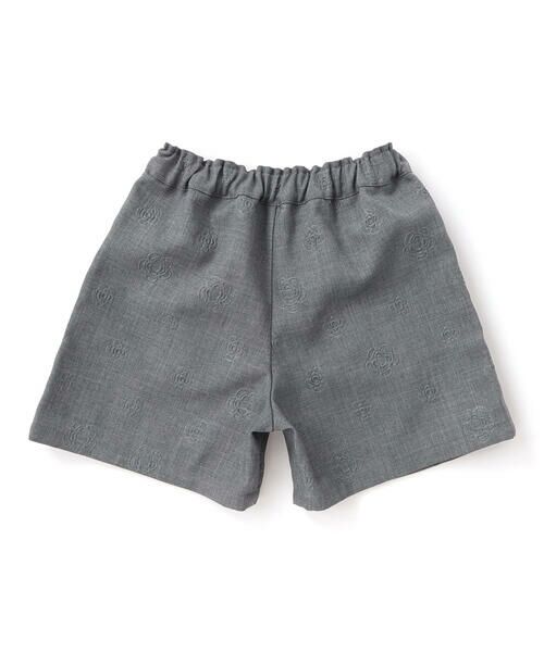 BeBe Petits Pois Vert / ベベ プチ ポワ ヴェール その他トップス | 【店舗限定】型押し花柄ベスト+ショートパンツセットアップ(95~150cm) | 詳細11