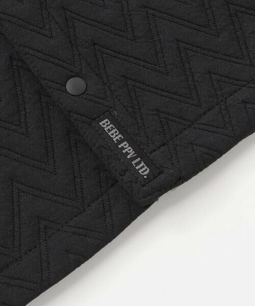 BeBe Petits Pois Vert / ベベ プチ ポワ ヴェール その他アウター | 【店舗限定】ジグザグキルトジャガードシャツジャケット(95~150cm) | 詳細9
