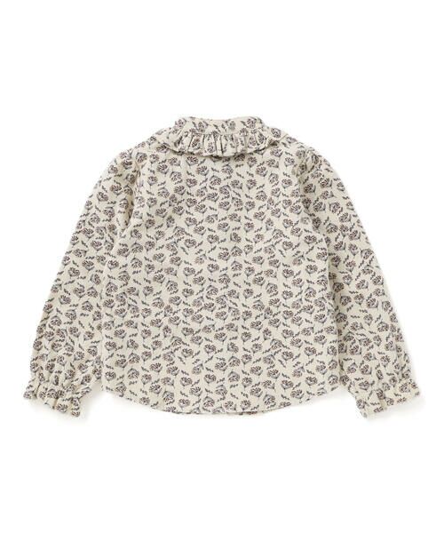 BeBe Petits Pois Vert / ベベ プチ ポワ ヴェール シャツ・ブラウス | 【店舗限定】すずらん花柄ネルブラウス(95~150cm) | 詳細6