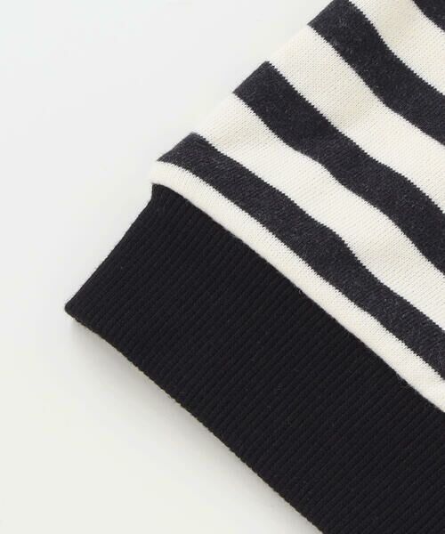 BeBe Petits Pois Vert / ベベ プチ ポワ ヴェール スウェット | 【店舗限定】ボーダー裏毛リボントレーナー(95~150cm) | 詳細11