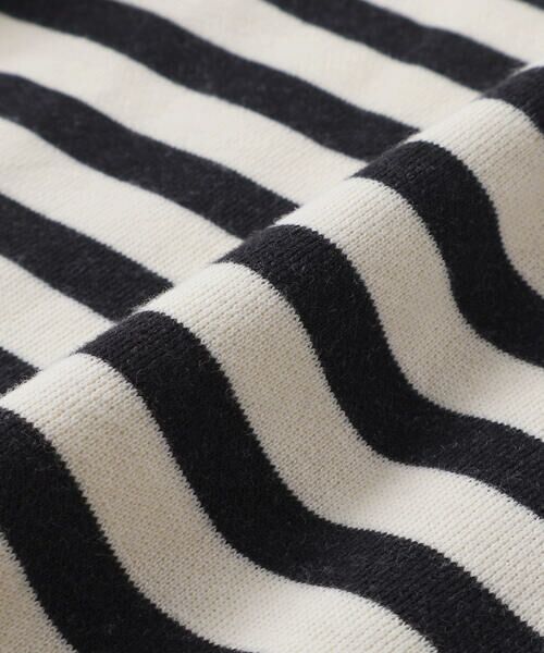 BeBe Petits Pois Vert / ベベ プチ ポワ ヴェール スウェット | 【店舗限定】ボーダー裏毛リボントレーナー(95~150cm) | 詳細14