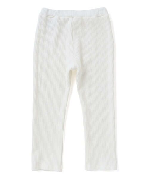 BeBe Petits Pois Vert / ベベ プチ ポワ ヴェール レギンス・スパッツ | 【店舗限定】レースライン起毛リブレギンス(95~150cm) | 詳細2