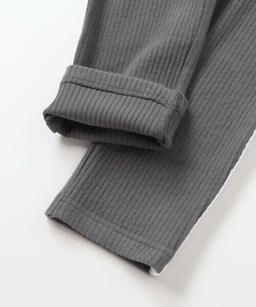 BeBe Petits Pois Vert / ベベ プチ ポワ ヴェール レギンス・スパッツ | 【店舗限定】レースライン起毛リブレギンス(95~150cm) | 詳細10