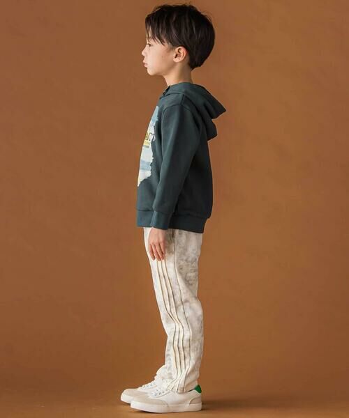 BeBe Petits Pois Vert / ベベ プチ ポワ ヴェール その他パンツ | 【店舗限定】タイダイ柄裏毛ロングパンツ(95~150cm) | 詳細2