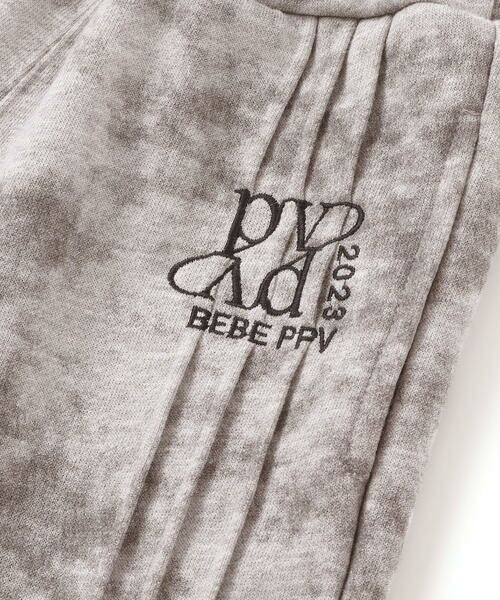 BeBe Petits Pois Vert / ベベ プチ ポワ ヴェール その他パンツ | 【店舗限定】タイダイ柄裏毛ロングパンツ(95~150cm) | 詳細12