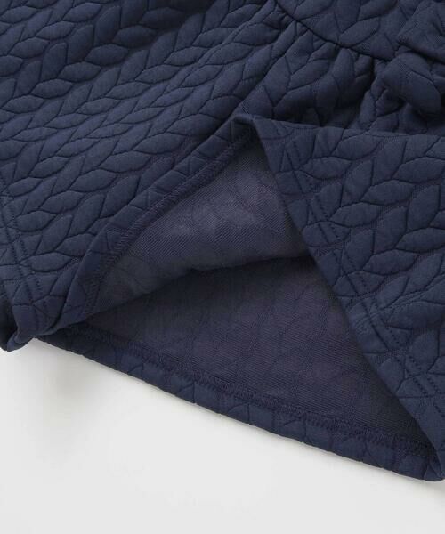 BeBe Petits Pois Vert / ベベ プチ ポワ ヴェール その他パンツ | 【店舗限定】【お揃い】キルトジャガード切り替えキュロットパンツ(95~160cm) | 詳細12