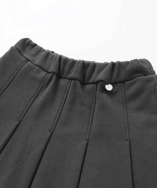 BeBe Petits Pois Vert / ベベ プチ ポワ ヴェール ミニ・ひざ丈スカート | 【店舗限定】【お揃い】レーステープポイントタックスカート(100~150cm) | 詳細9