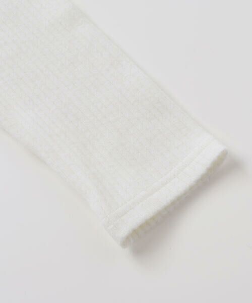 BeBe Petits Pois Vert / ベベ プチ ポワ ヴェール Tシャツ | 【店舗限定】起毛リブハイネック折り返しトップス(95~160cm) | 詳細7