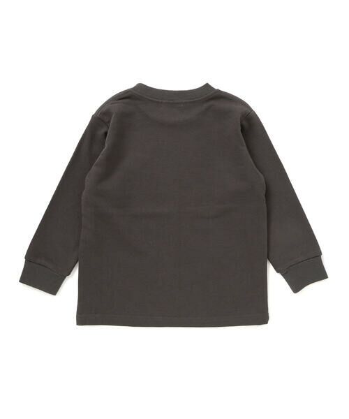 BeBe Petits Pois Vert / ベベ プチ ポワ ヴェール Tシャツ | 【店舗限定】天竺ポツポツプリント長袖Tシャツ(95~150cm) | 詳細8