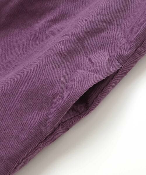 BeBe Petits Pois Vert / ベベ プチ ポワ ヴェール ミニ丈・ひざ丈ワンピース | 胸元シャーリングコール天ワンピース(95~150cm) | 詳細14