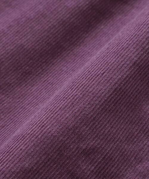 BeBe Petits Pois Vert / ベベ プチ ポワ ヴェール ミニ丈・ひざ丈ワンピース | 胸元シャーリングコール天ワンピース(95~150cm) | 詳細16