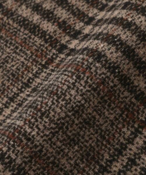 BeBe Petits Pois Vert / ベベ プチ ポワ ヴェール ノーカラージャケット | チェック起毛ジップブルゾン(95~150cm) | 詳細18